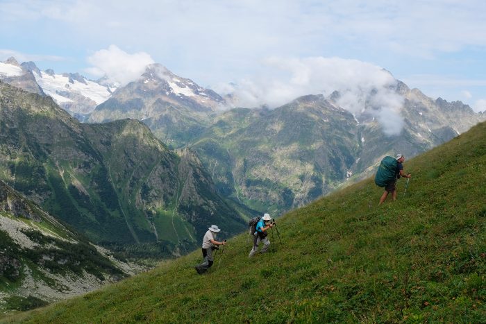 Trekking in Karachai mountains